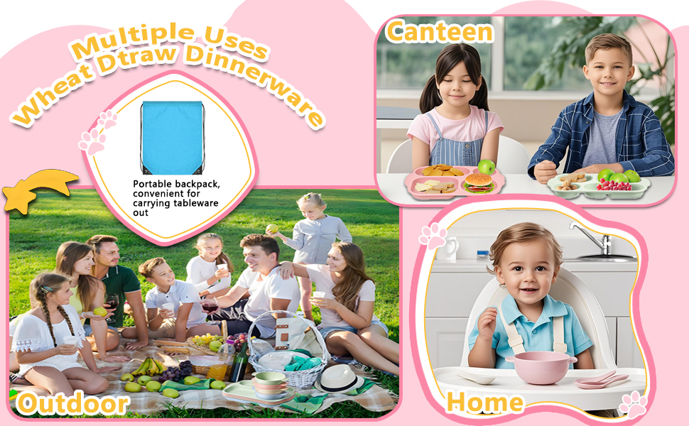 kids dinnerware set for Kids
