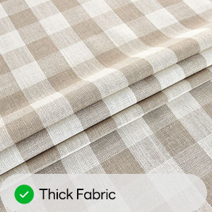 check tablecloth