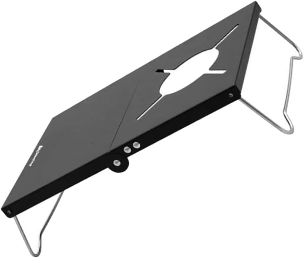 1Pc Portable Folding BBQ Grill Table Outdoor Camping Table for Picnics Sturdy Design for Cooking Space Saving Rack for Kitchenware for Camping and Outdoor Activities