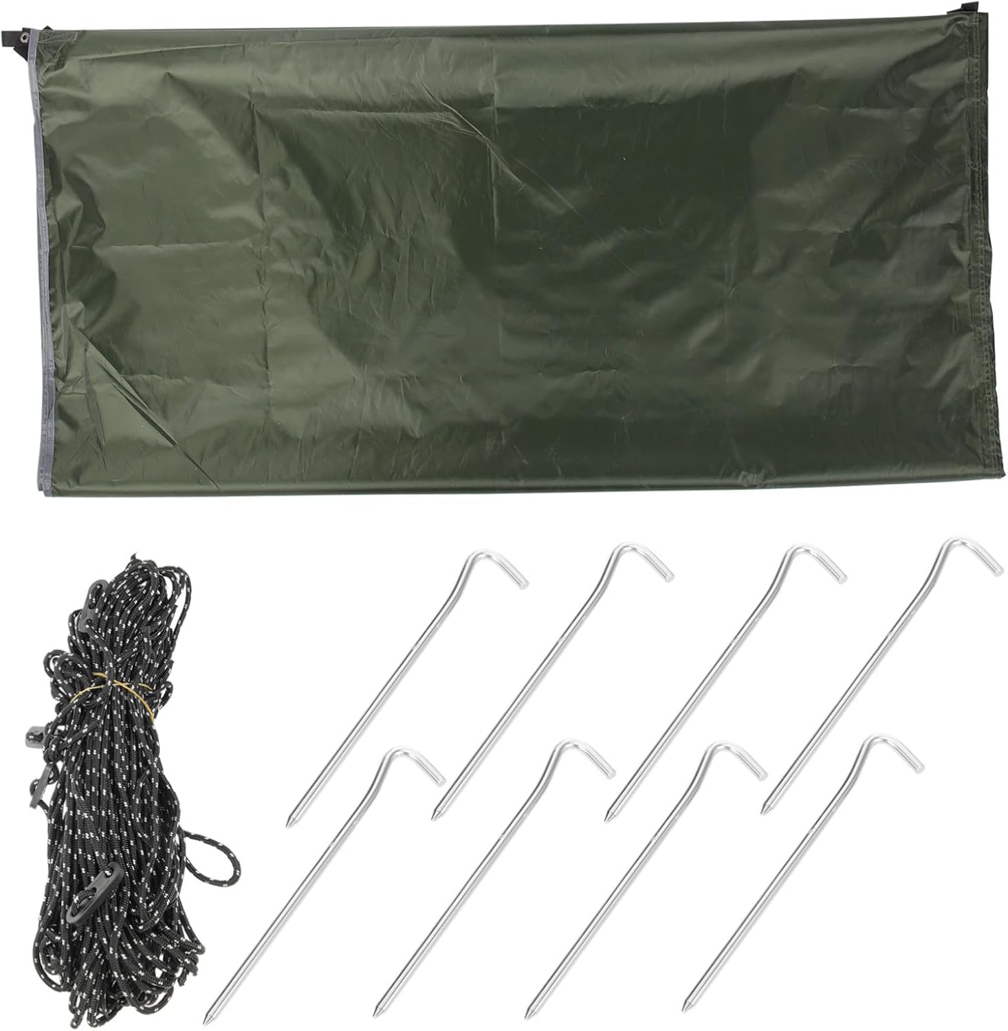 1Set Outdoor Picnic Awning Canopy Tarp Tent for People for Camping Hiking and Outdoor Activities Easy to Fold and Space Saving Design