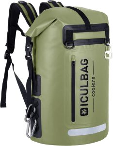 48cans Large Cooler Backpack Insulated Waterproof for Men Women Insulated Backpack Cooler Leak Proof Waterproof for 24 Hours Cooling for Camping Picnic Hiking Beach Travel Kayaking
