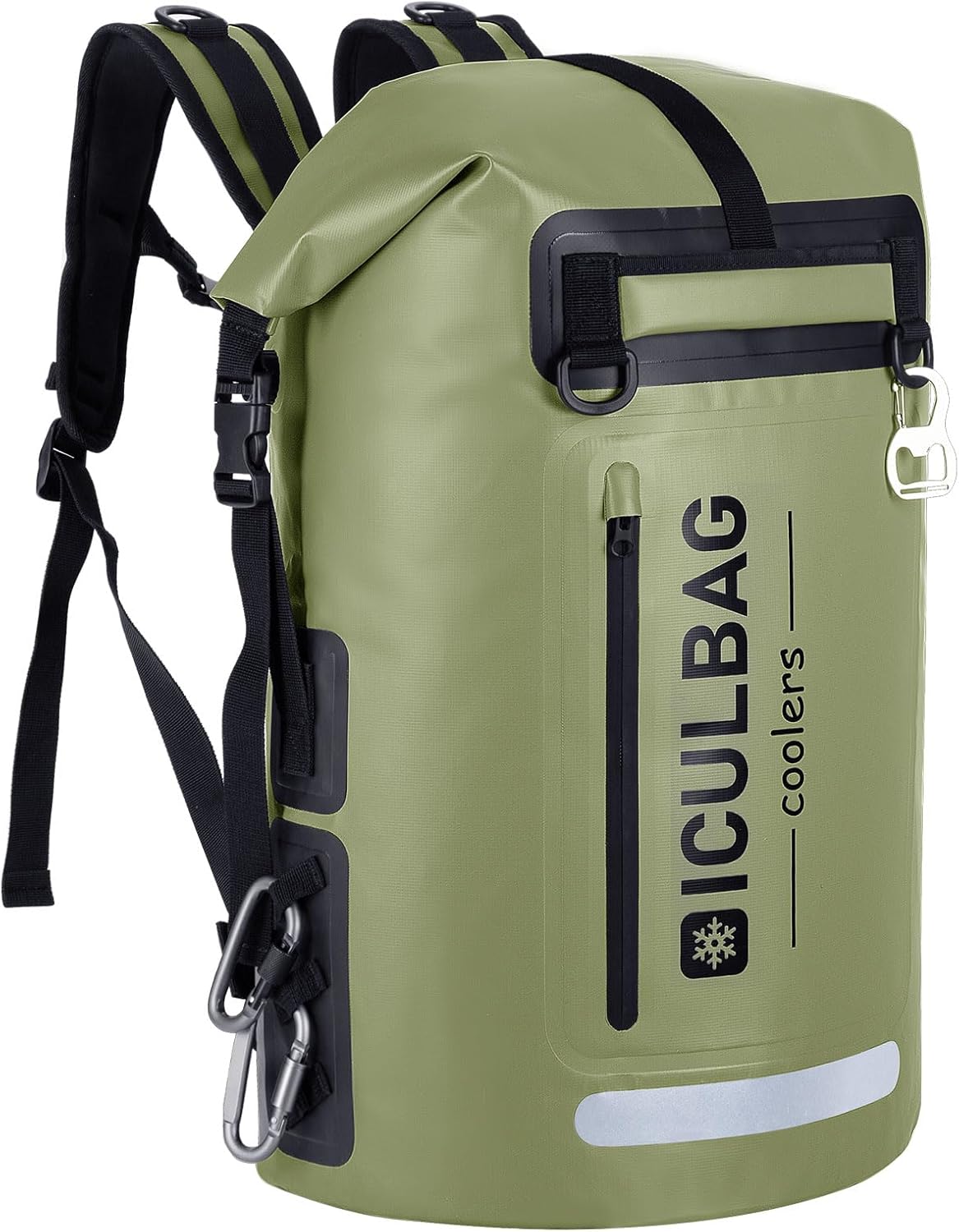 48cans Large Cooler Backpack Insulated Waterproof for Men Women Insulated Backpack Cooler Leak Proof Waterproof for 24 Hours Cooling for Camping Picnic Hiking Beach Travel Kayaking