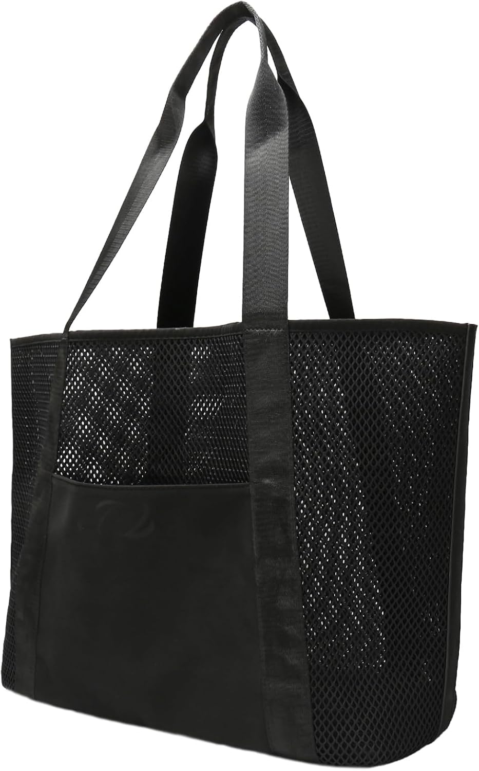 Beach Bags for Women, Large Mesh Beach Tote Bag Waterproof Sandproof Pool Bag for Family Vacation Cruise Essentials 2025