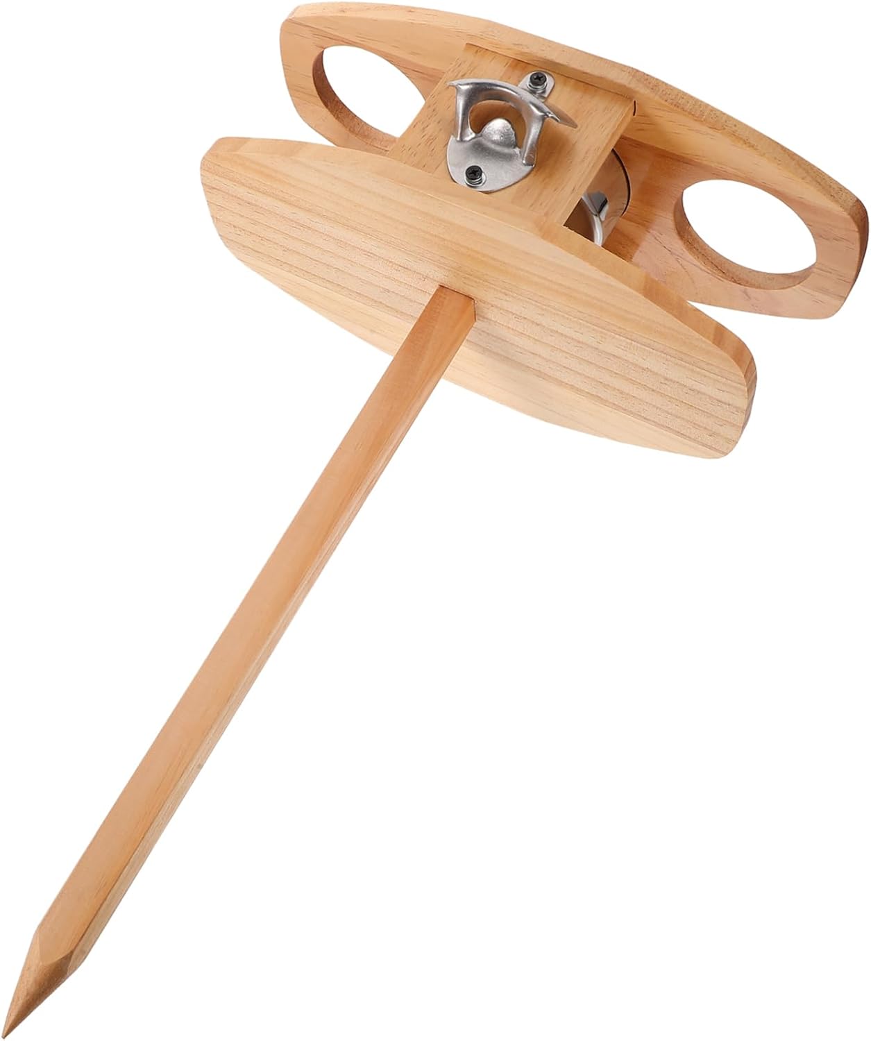 Compact Folding Beach Table Wine Glass Holder Stable Outdoor Picnic Table