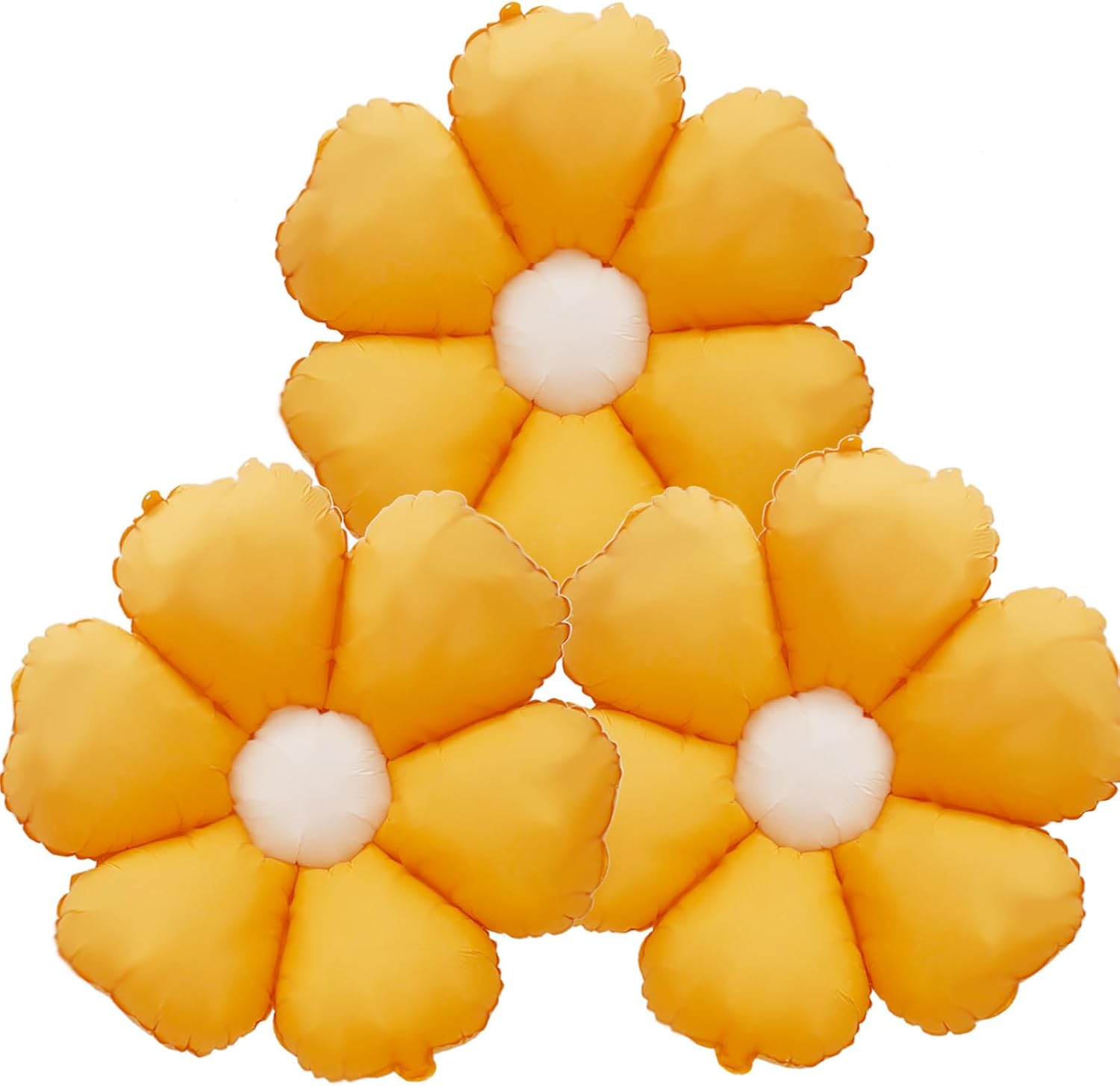 Daisy Balloons Yellow Flower Daisy Balloons Kit Groovy Party Decor Supplies for Birthday Outdoor Activities Wedding Anniversary Spring Picnic Themed Party Decoration Supplies Sets-3 PCS