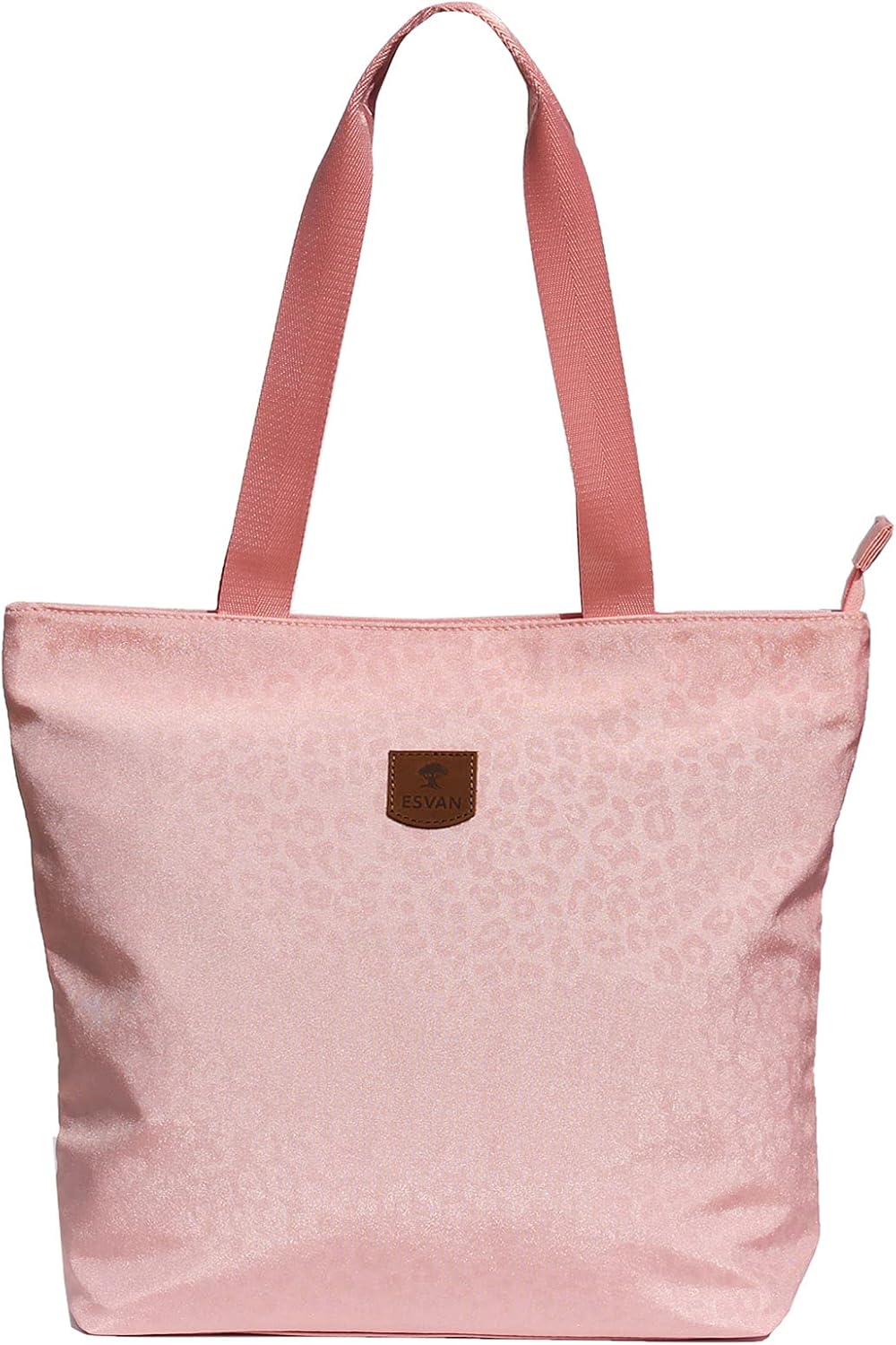 ESVAN Original Floral Tote Bag Shoulder Bag for Gym Hiking Picnic Travel Beach
