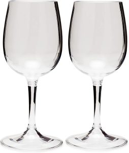 GSI Outdoors Nesting Red Wine Glass Set