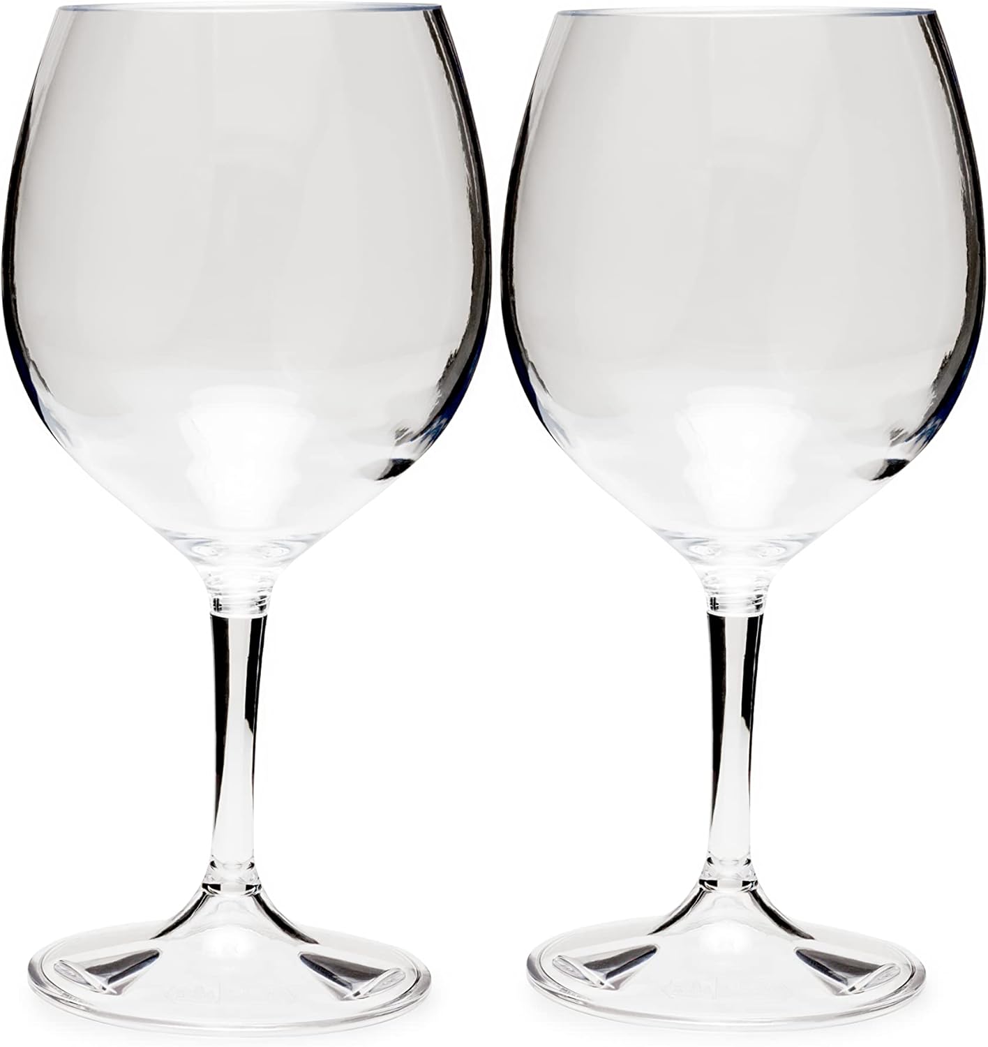 GSI Outdoors Nesting Red Wine Glass Set for Compact Storage and Comfortable Drinking, 15 fl. oz., 79312
