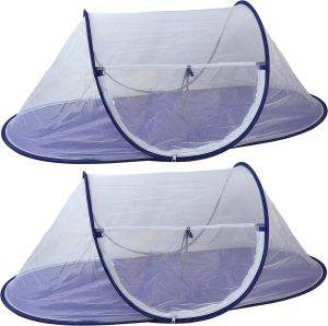 Iconikal Jumbo Folding Mesh Wind-Resistant Food Tent, 43 x 21-Inches, 2-Pack