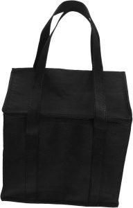 Insulated Grocery Bag with Zipper Reusable Picnic Basket for Food Drinks Collapsible Cooler Tote for Camping Grocery Shopping and Outdoor Events Stylish Sturdy Design