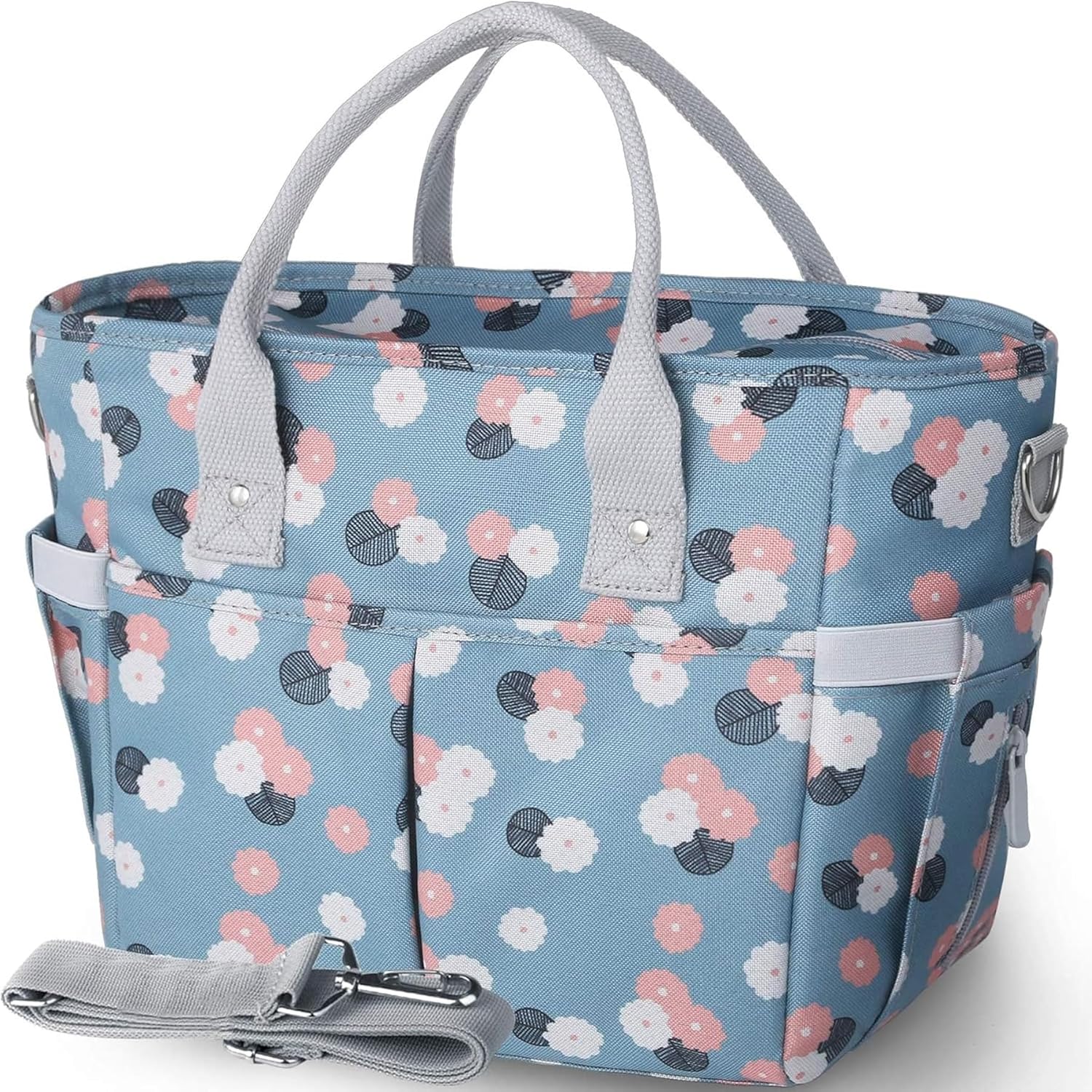 KIPBELIF Cute&Classy Roomy Insulated Lunch Bags for Women - Stylish & Functional Large Tote Adult Lunch Box for Working & Picnic