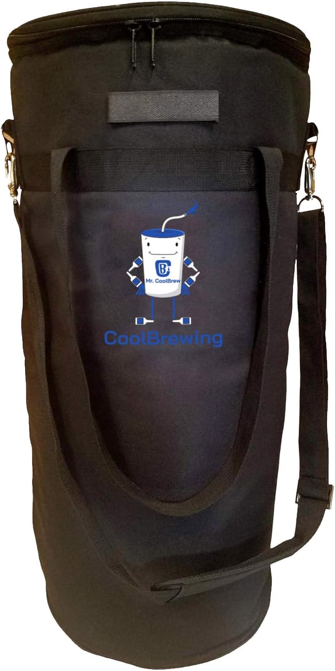 Keg Cooler for Home Brew. Beer Cooler for 5 Gallon Keg, Corny and Cornelius Kegs by Cool Brewing. CoolBrewCorny 3.0 Version