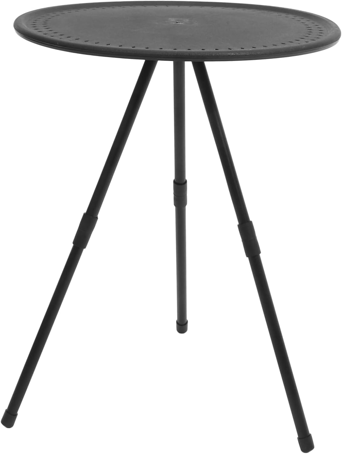 Portable Round Folding Table Compact Outdoor Picnic Camping Table for Easy Setup Height and Lightweight Design for Bbqs Parties and Outdoor Events