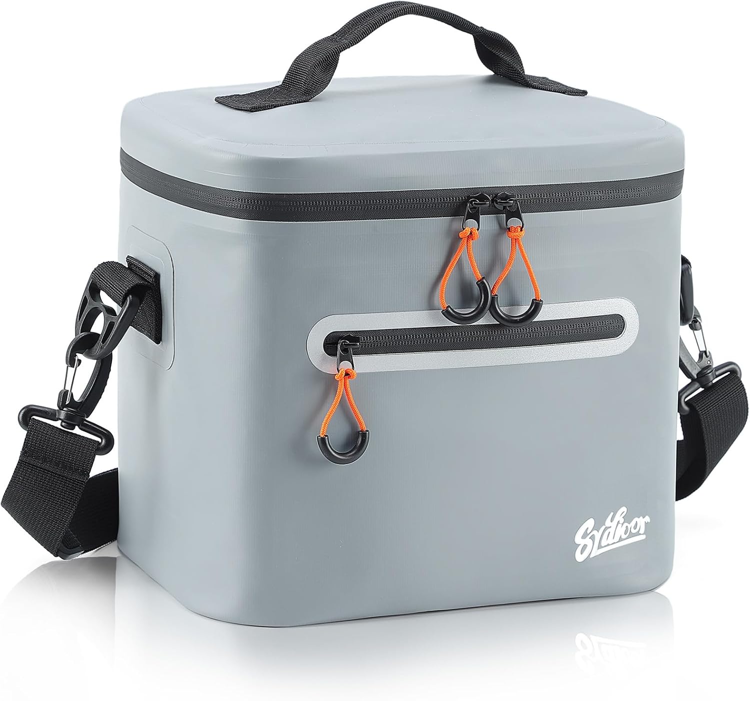 Soft-Sided Cooler Bag, 7/16/30 Can Portable Ice Chest Box, Waterproof, Leak-Proof, Insulated Cooler for Lunch, Beach, Drink, Beverage, Travel, Camping, Picnic