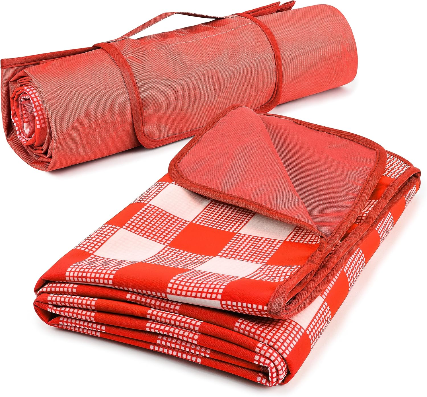 Tirrinia Outdoor Waterproof Picnic Blanket, Large Foldable Portable Beach Blanket for Family, Friends - Picnic Mat for Park, Hiking, Pet, Playground.