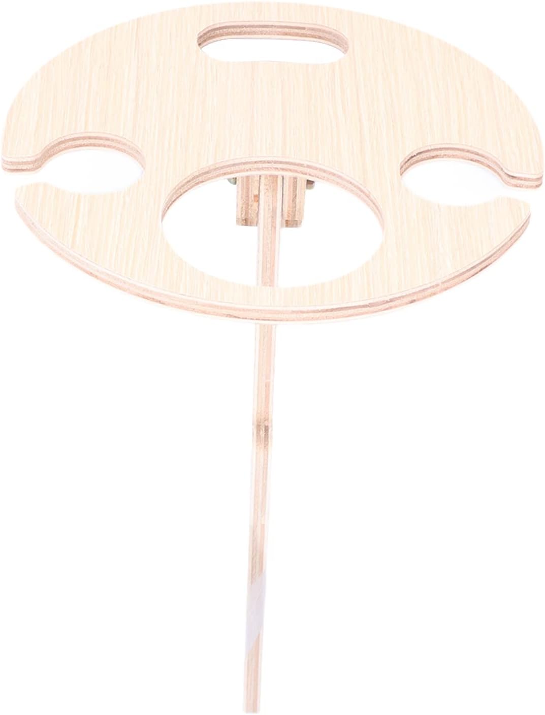 Wine Table Folding Mini Outdoor Bottle Holder Picnic Table Portable Wooden Wine Glass Holder Picnic Table Champagne, for Picnic Party Beach Camping Concerts
