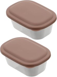 ABOOFAN 2Pcs Mini Sauce Pots with Lids Leakproof Stainless Steel Condiment Containers for Dipping Portable Cups for Outdoor Picnics Travel Lunch Box Use