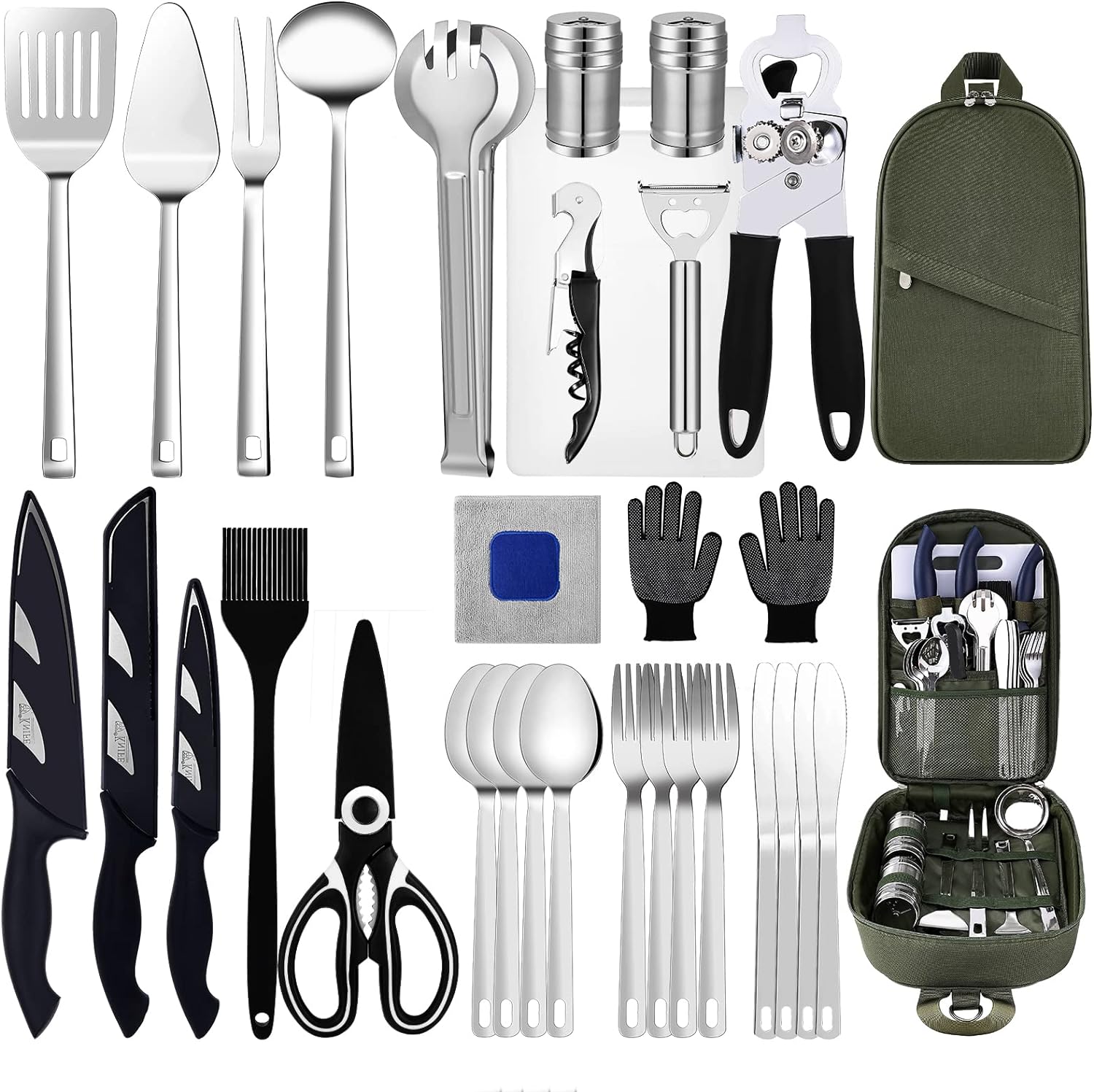 Camping Accessories - Gear Must Haves: Tent, Kitchen, Cooking Utensils, Outdoor Stove, BBQ Stuff