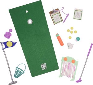 Glitter Girls – Scores That Shine – Mini Golf Set for 14-inch Dolls - Toys, Clothes & Accessories for Girls 3-Year-Old & Up