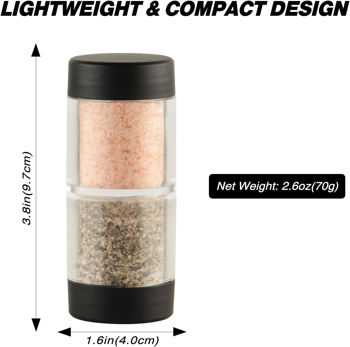 Sunmei Portable Camping Spice Kit Containers Set for Camping Kitchen, Travel, Car Camping, RV, Outdoors, Backpack