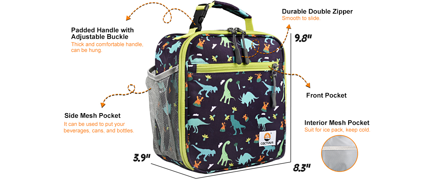 lunch bag kids lunch box kids lunchboxes kids insulated lunch bag