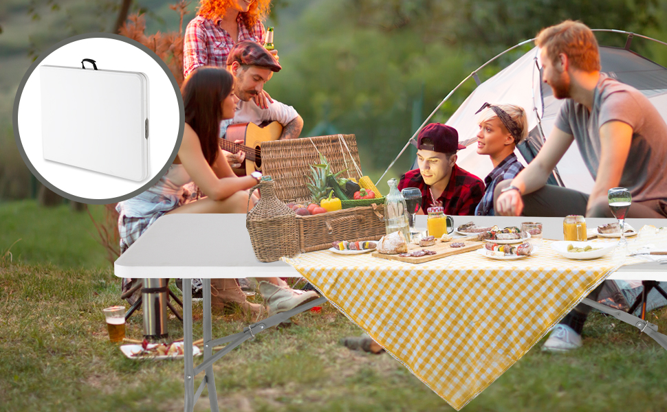 6 ft Folding Picnic table