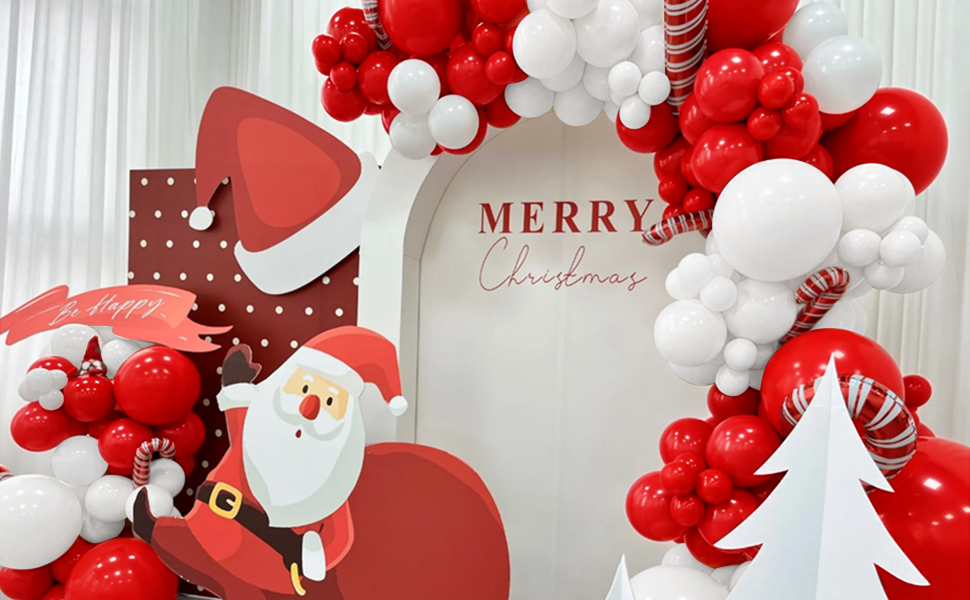 Red and white balloons red baloons red ballon red latex balloons