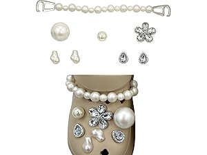 Pearl Shoe Charms