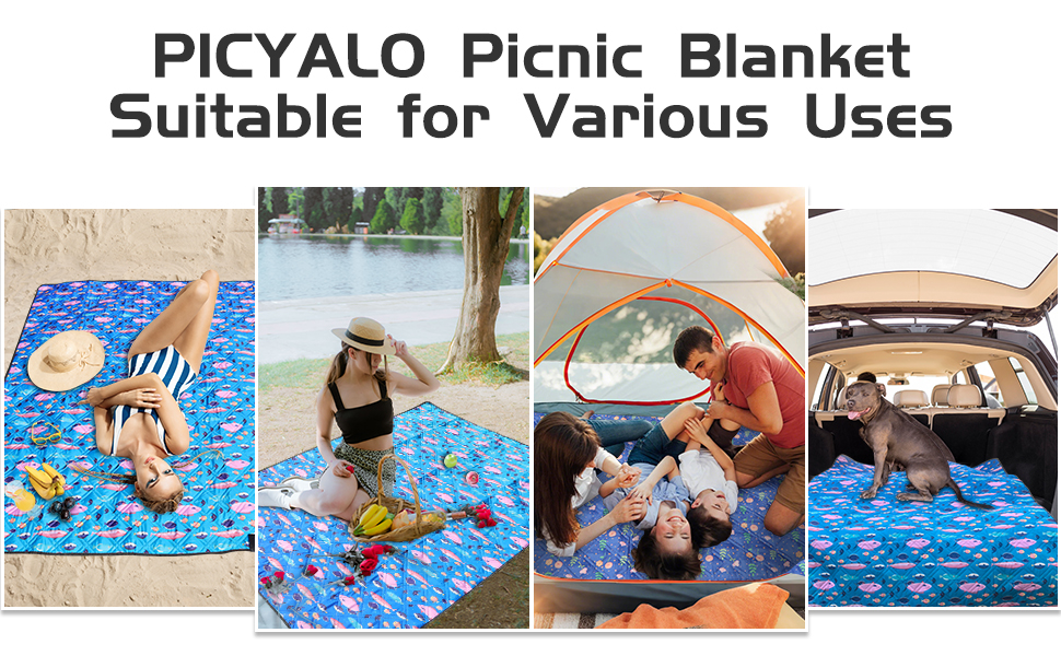 picnic blankets waterproof foldable beach blanket