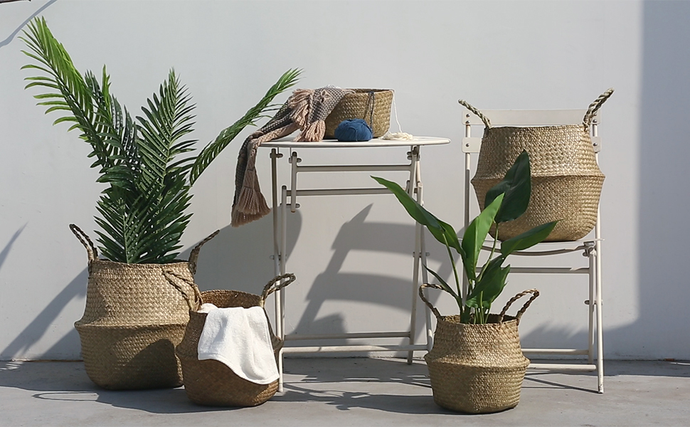 seagrass belly basket 