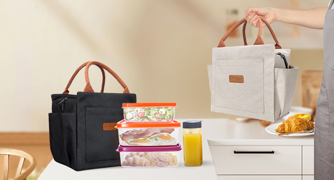 large lunch box lunch bag with bottle holder lunch box for adult large cooler lunch bags with handle