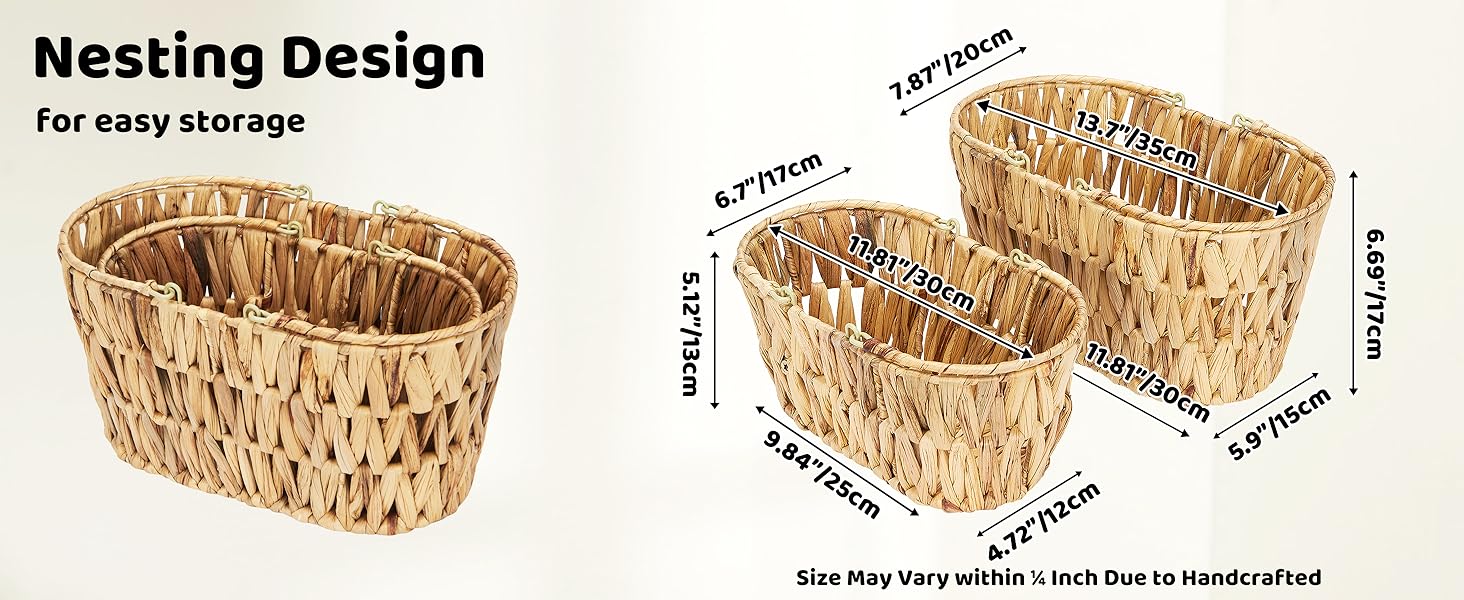 wicker baskets