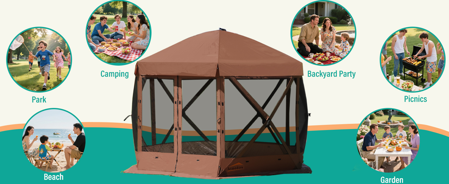 Pop Up Screen Tent