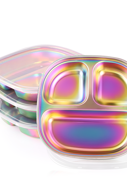 stainless steel plates for kids