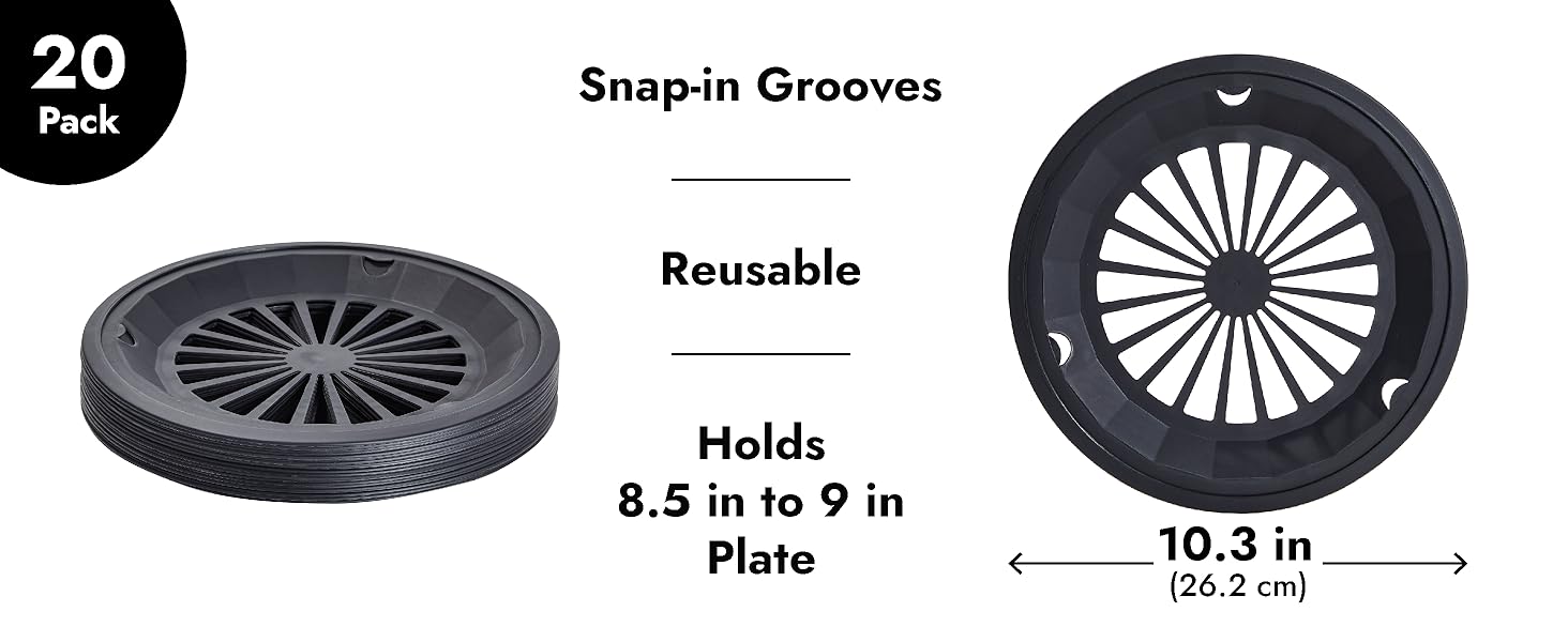 reusable plate holder info