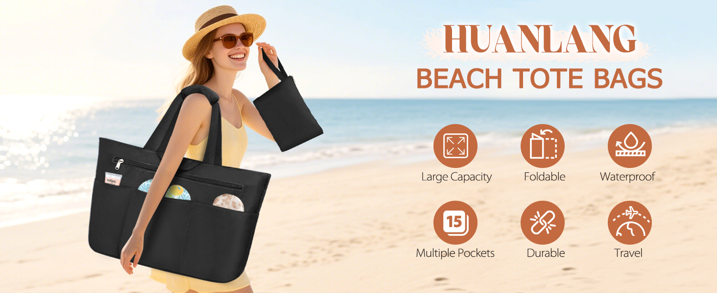 large beach bag