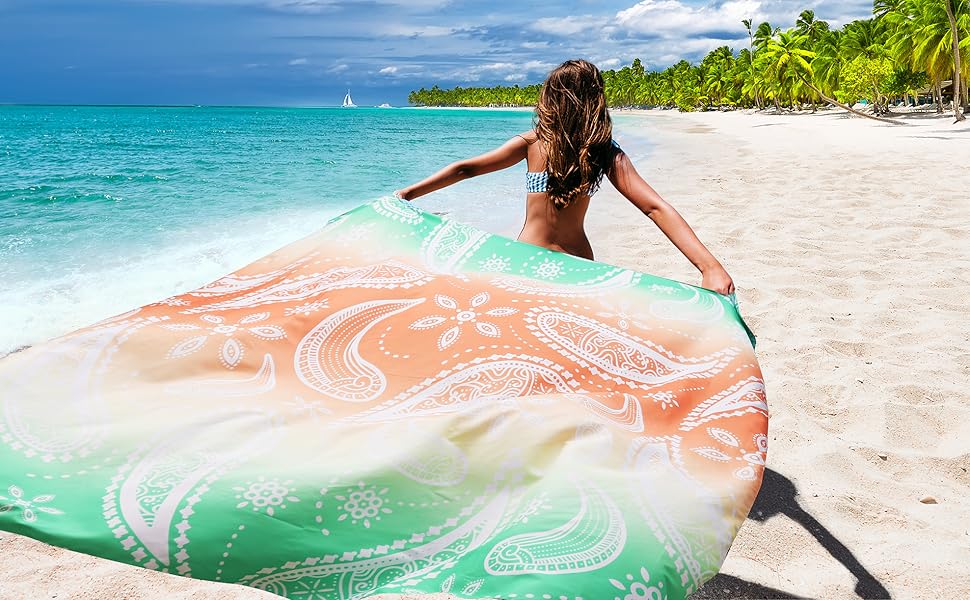 beach blanekt waterproof sandproof