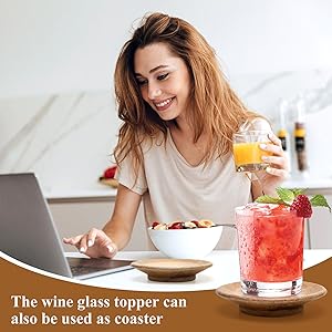 wine glass charcuterie topper
