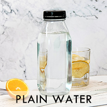 glass milk bottles with lids