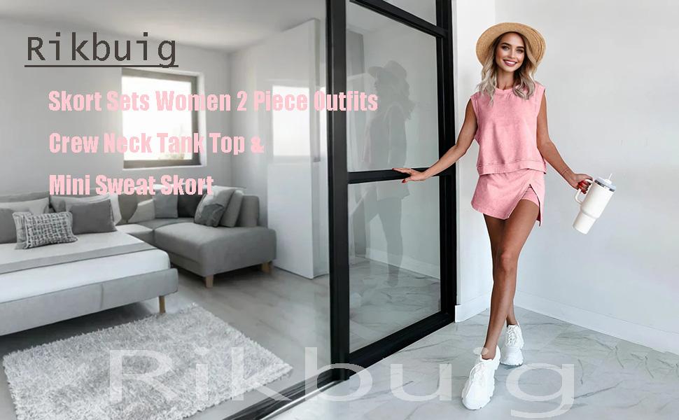 skort sets women 2 piece outfits