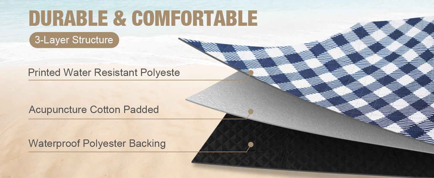 Soft and Durable with 3-Layers
