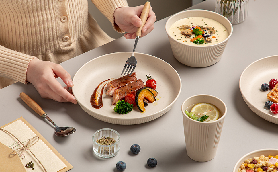 plate sets breakfast bowls plastic bowls