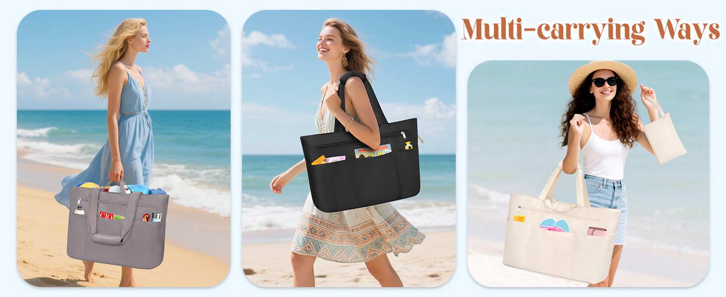 beach bags for women waterproof sandproof
