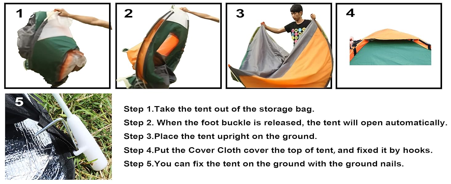 easy pop up tents for camping,reactive outdoor tent,kids camping tent,pop up tent,automatic tent
