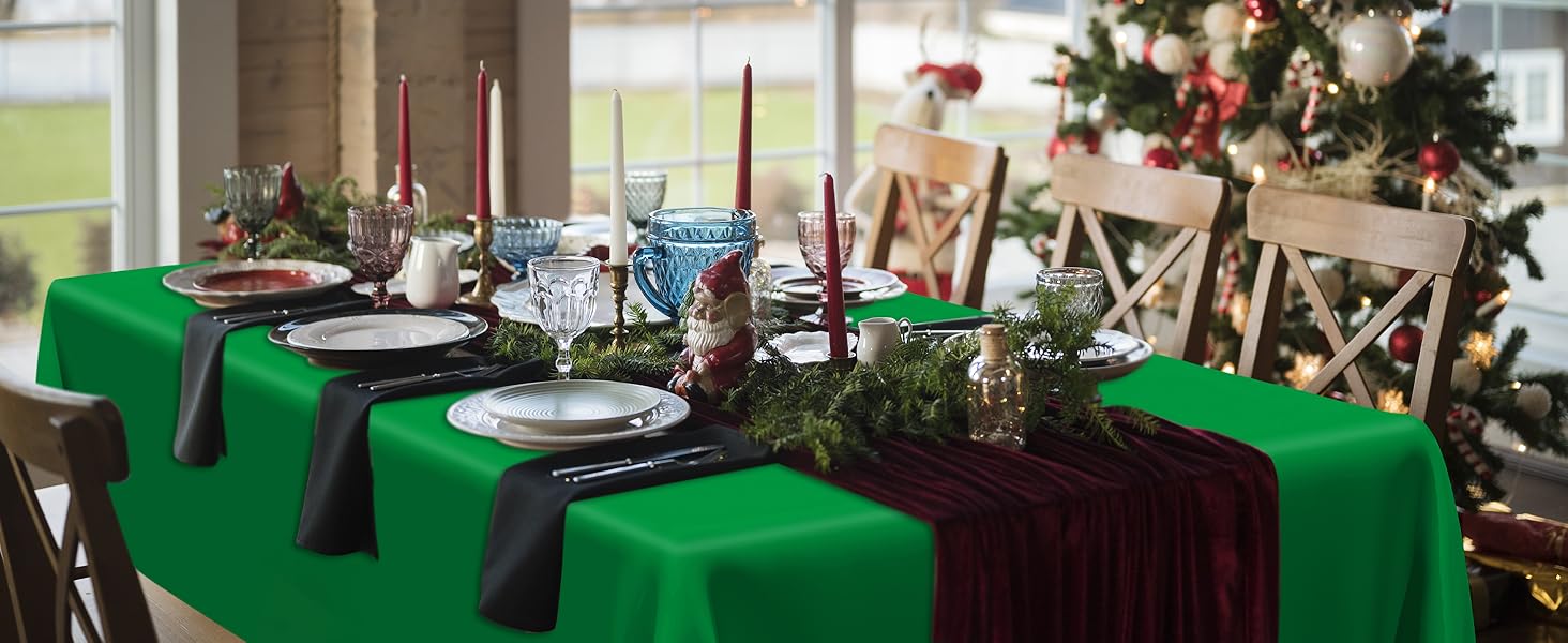 plastic table cloth
