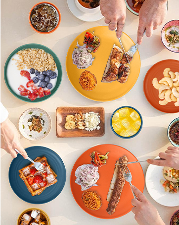 plates bowls and cups set,dinnerware sets for 8