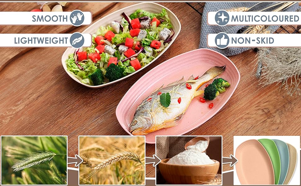 wheat bran plates dishwasher microwave safe dinnerware kid plates microwave and dishwasher safe