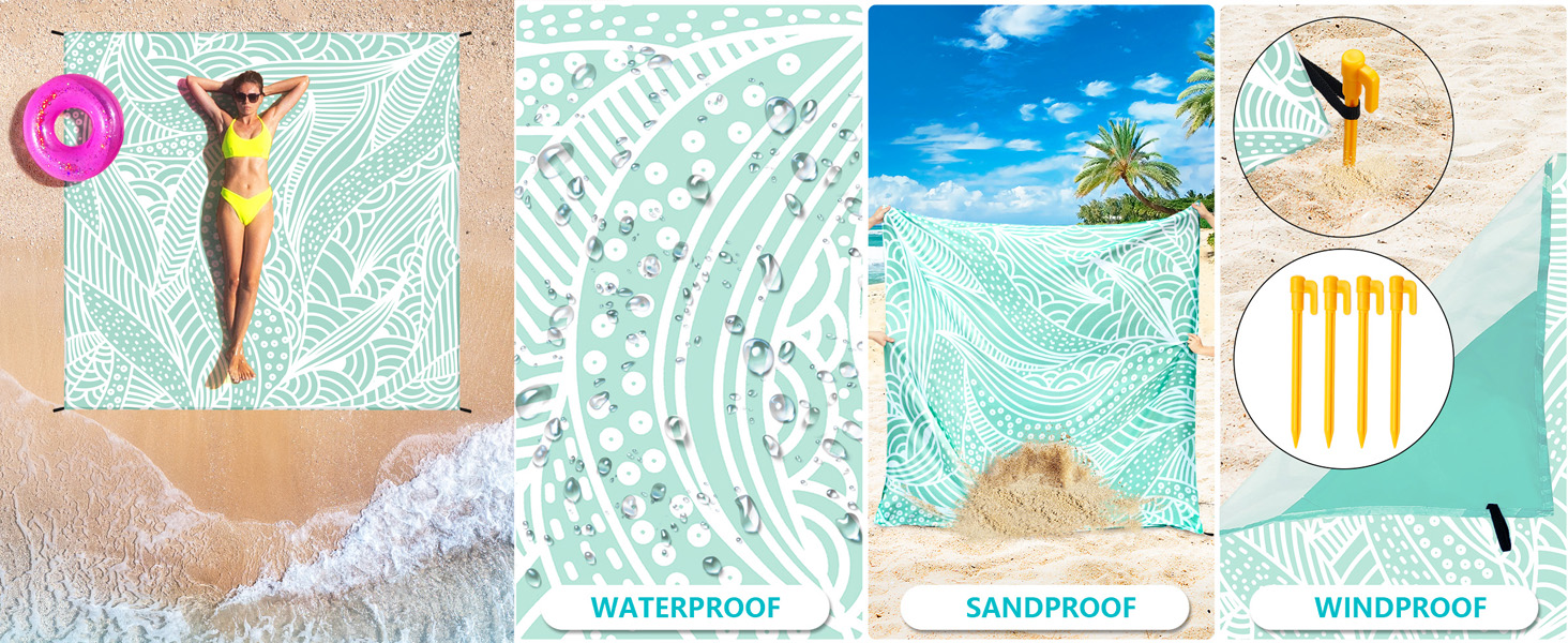 multifunctional beach mat