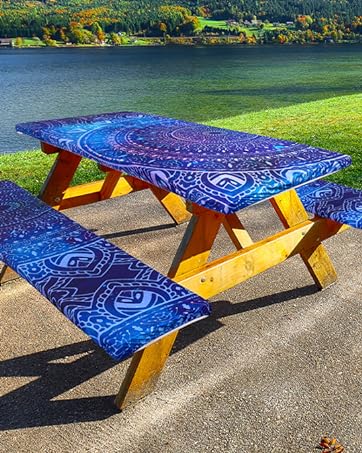 camper must haves camping tablecloth
