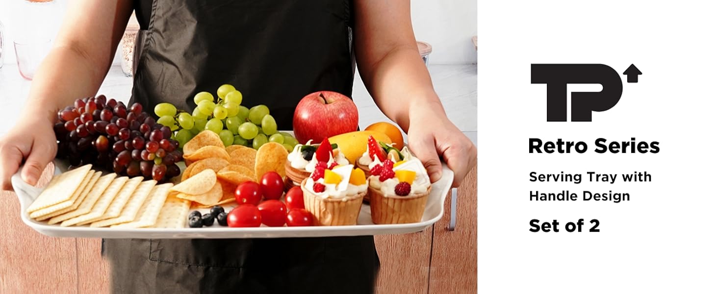 melamine serving tray